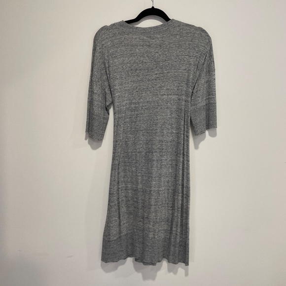 Whistles Milla Tie-Waist Dress in Gray - Picture 10 of 11